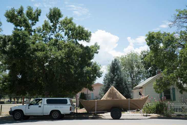 Boat in Hotchkiss, Colorado