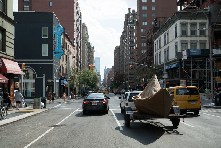 Boat in Manhattan