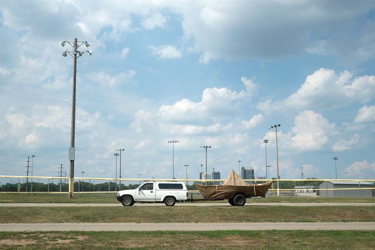 Boat in Coumbus, Ohio